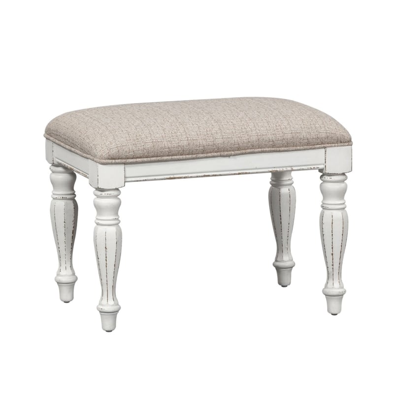 Magnolia Manor Antique White Weathered Bark Vanity