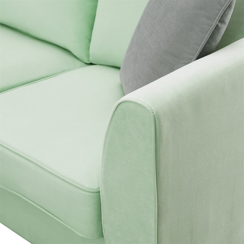 Merax 112*87" Sectional Sofa Couches Living Room Sets 7 Seats Modular Sectional Sofa