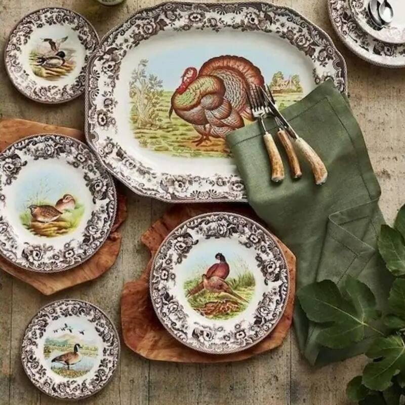 Spode Woodland Soup Plate