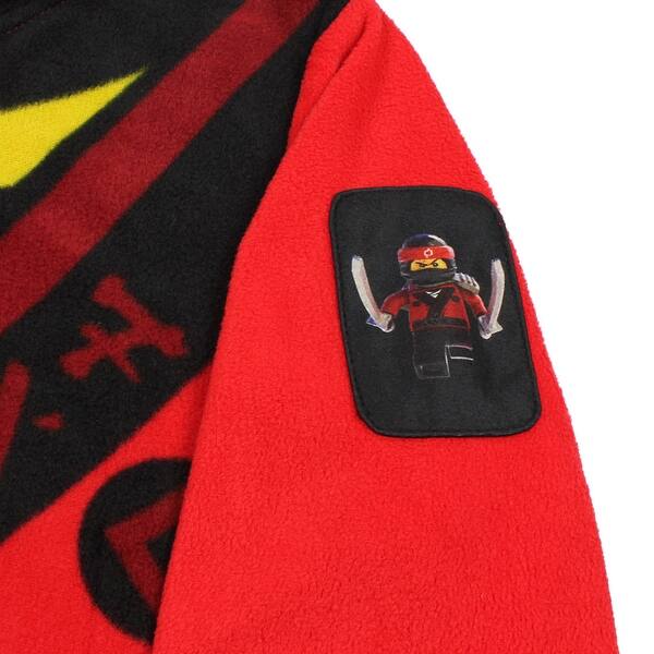 Shop Lego Ninjago Boys Red Kai One Piece Pajama Set Overstock 19461403