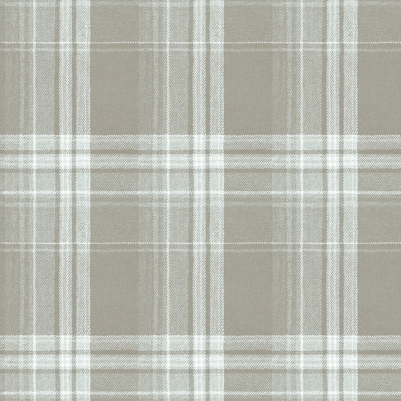 Faux Effects Linnett Saranac Dark Brown Flannel 33' L X 20.5 W Wallpaper Roll