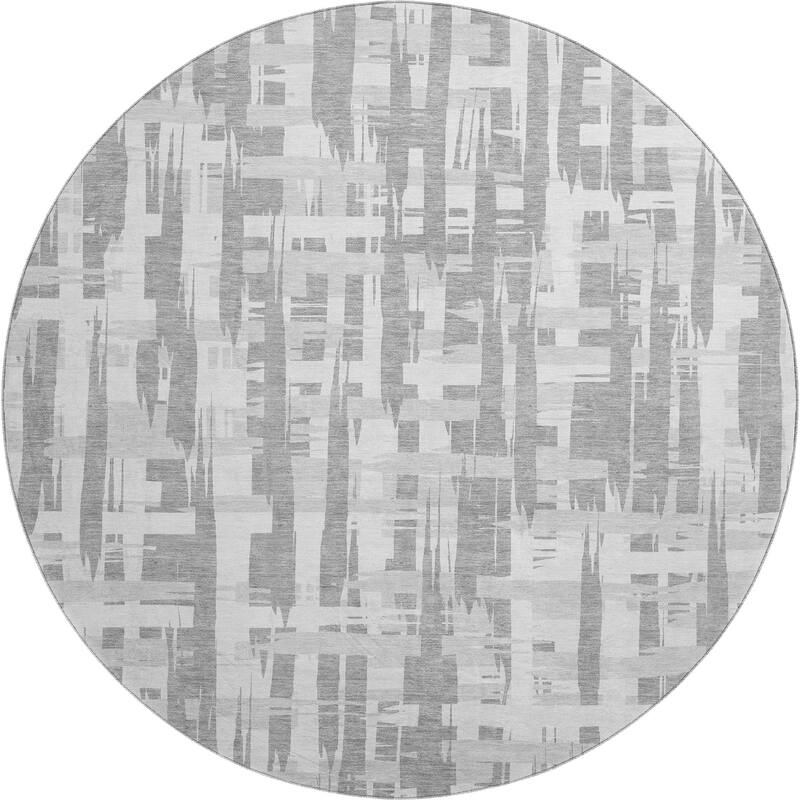 Premium Washable Super Soft Contemporary Plaid Mayfield Rug