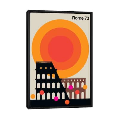 iCanvas "Rome 73" by Bo Lundberg Framed Canvas Print