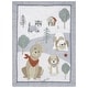 preview thumbnail 4 of 8, Sammy & Lou Fur-Ever Friends Mult-Color 4 Piece Crib Bedding Set