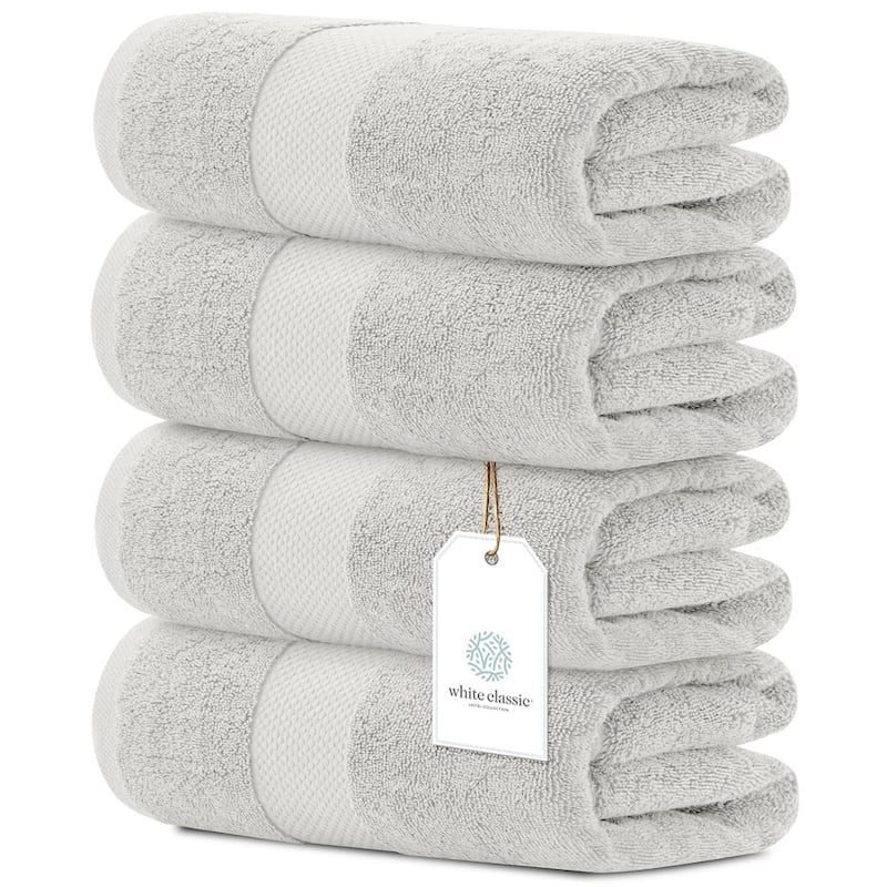 Luxury Cotton Bath Towels Large Highly Absorbent Hotel spa Collection ...