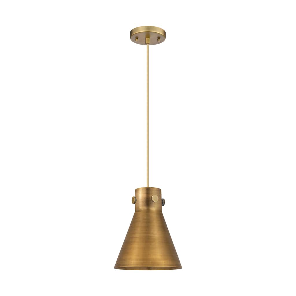 Innovations Lighting Newton Metal Cone - 1 Light 8" Cord Hung Pendant