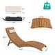 preview thumbnail 18 of 37, Fully Pre-Assembled In-Pool Folding Lounge Chair Set of 2 for Tanning Ledges - N/A