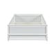 preview thumbnail 14 of 23, Twin Size Floor Platform Bed with Built-In Book Storage Rack and Door