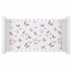 preview thumbnail 3 of 4, Lambs & Ivy Butterfly Dreams Breathable 100% Cotton Fitted Baby Crib Sheet