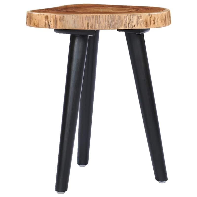 vidaXL Coffee Table 15.7"x17.7" Solid Teak