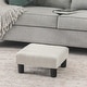 preview thumbnail 37 of 91, Adeco Ottoman Upholstered Fabric Footrest Pet Steps Dog Stair Stool Cream-Gauze