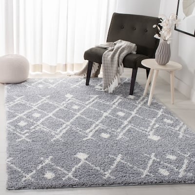 SAFAVIEH Tahoe Shag Ellina Moroccan 1.2-inch Thick Rug