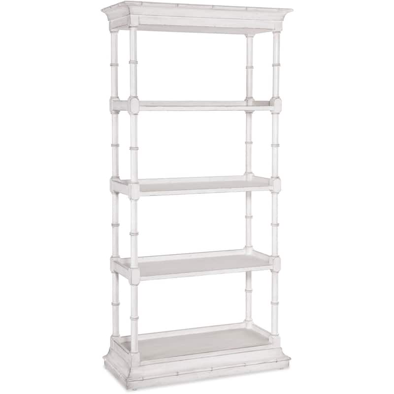 Hooker Furniture 6750-50012-06 Charleston 41" Wide 3 Shelf Wood - White Heron