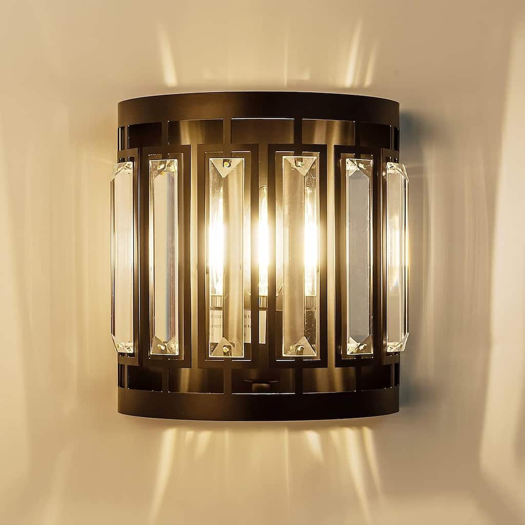 Farmhouse wall light black vanity light steel&metal hallway light