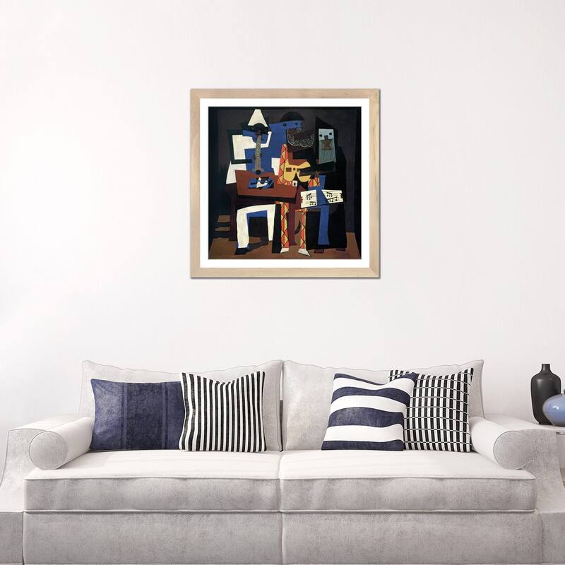 iCanvas "Three Musicians" by Pablo Picasso