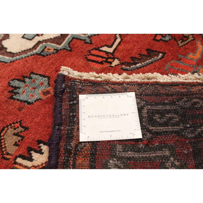 ECARPETGALLERY Hand-knotted Anadol Dark Red Wool Rug - 4'4 x 6'5