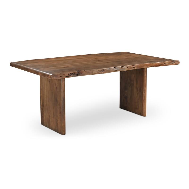 NADAAL STUDIOS Jorah, Large Wooden Dining Table, Brown