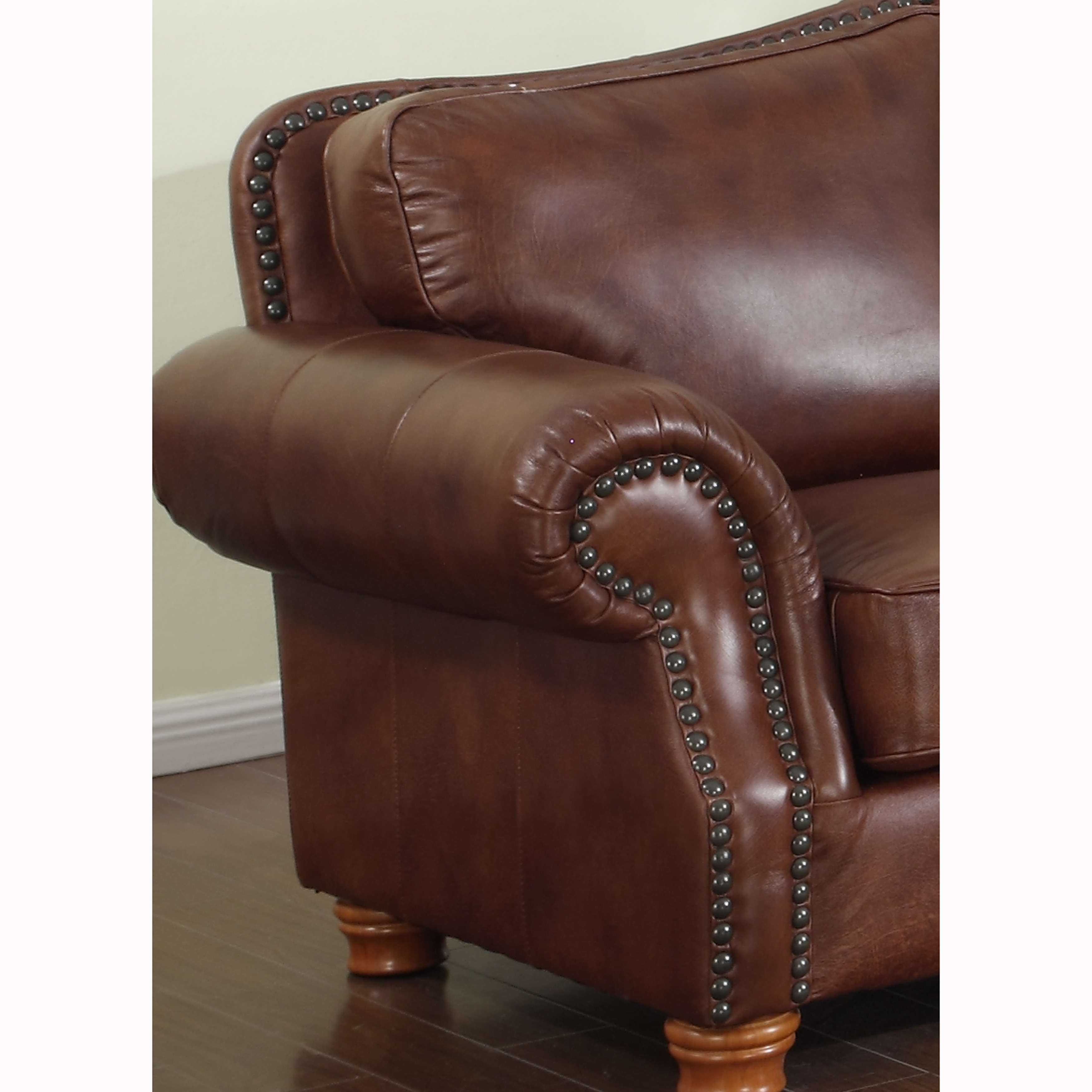 Brandon distressed whiskey italian leather sofa shop and loveseat
