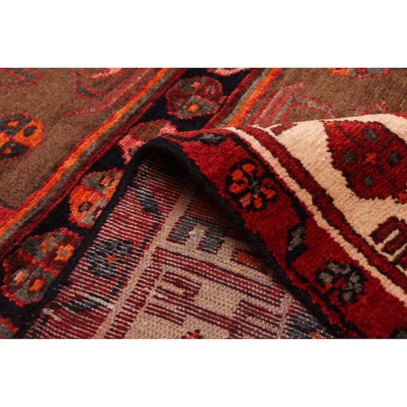 ECARPETGALLERY Hand-knotted Konya Anatolian Black, Red Wool Rug - 4'3 x 7'7
