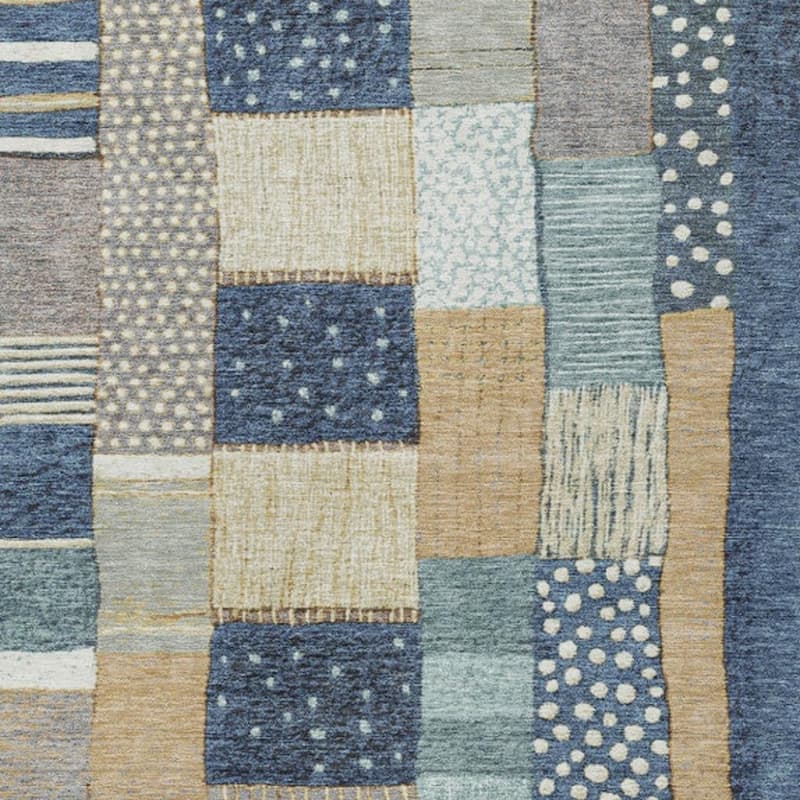 HomeRoots Geometric Transitional Rectangle Outdoor Rug