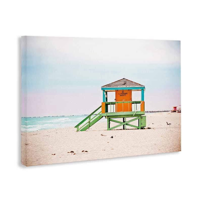 Stupell No Lifeguard On Duty Canvas Wall Art Design By Seven Trees Design