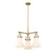 Option Brushed Brass / Matte White