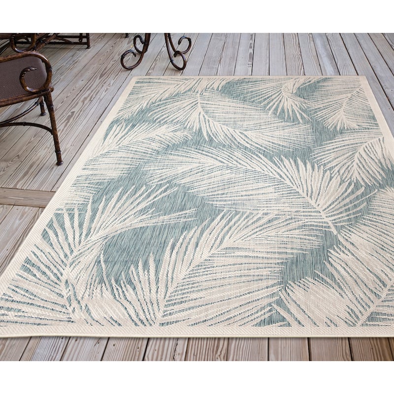 Liora Manne Carmel Fronds Indoor/Outdoor Rug