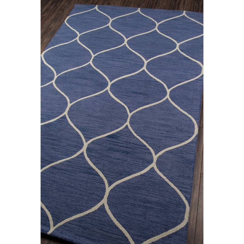 Momeni Newport Hand Tufted Wool Contemporary Geometric Area Rug