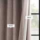 preview thumbnail 96 of 160, Exclusive Fabrics Textured Faux Linen Extra Wide Room Darkening Curtains for Bedroom & Living Room Curtains (1 Panel)