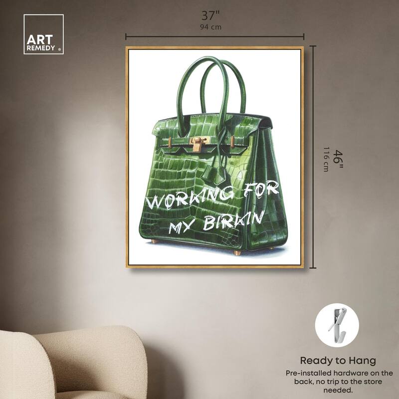 Doll Memories - Greeny Dream Canvas by Art Remedy
