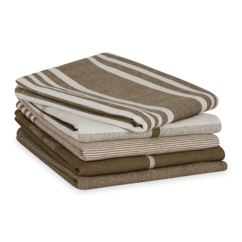 Classic Oversized Woven Dishtowels (Set of 5)