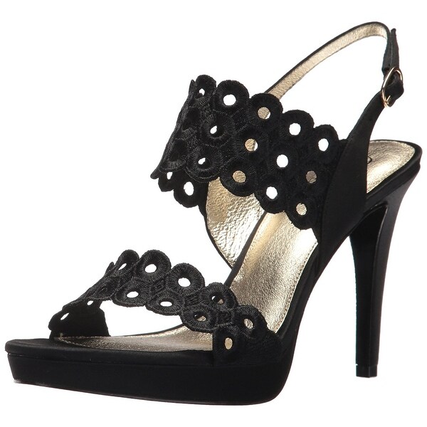 Adrianna Papell Womens adia Open Toe Ankle Strap Classic Pumps