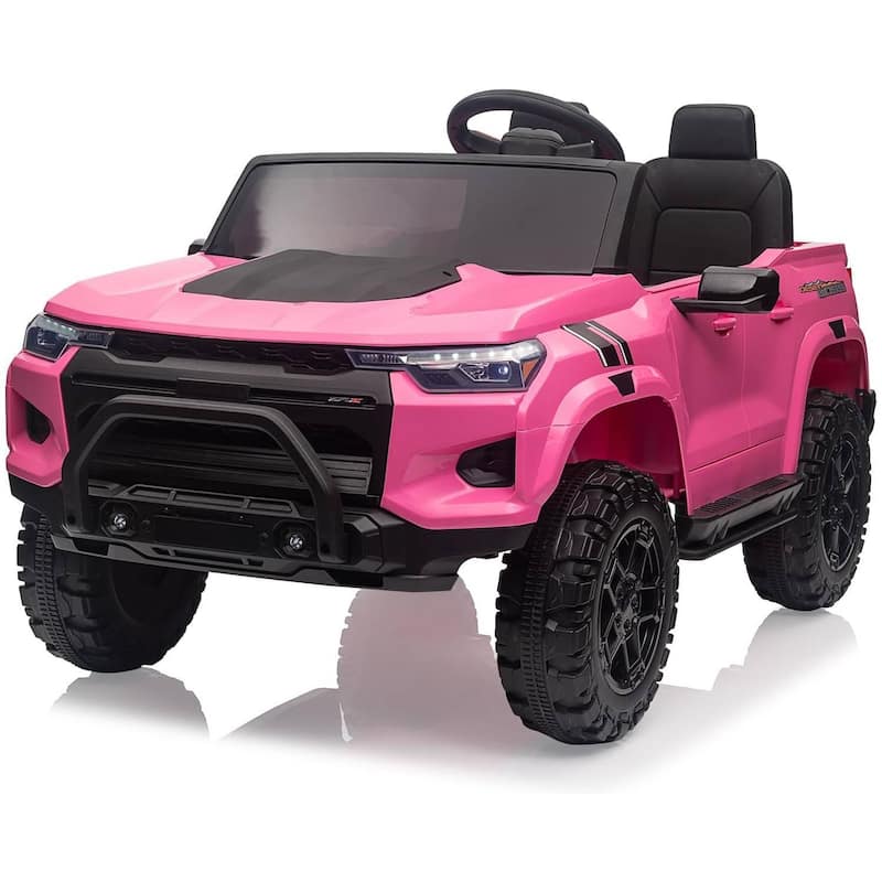24V 2 Seater Kids Electric Vehicles, Ride On Truck for Kids Best Gifts, Pink - Pink