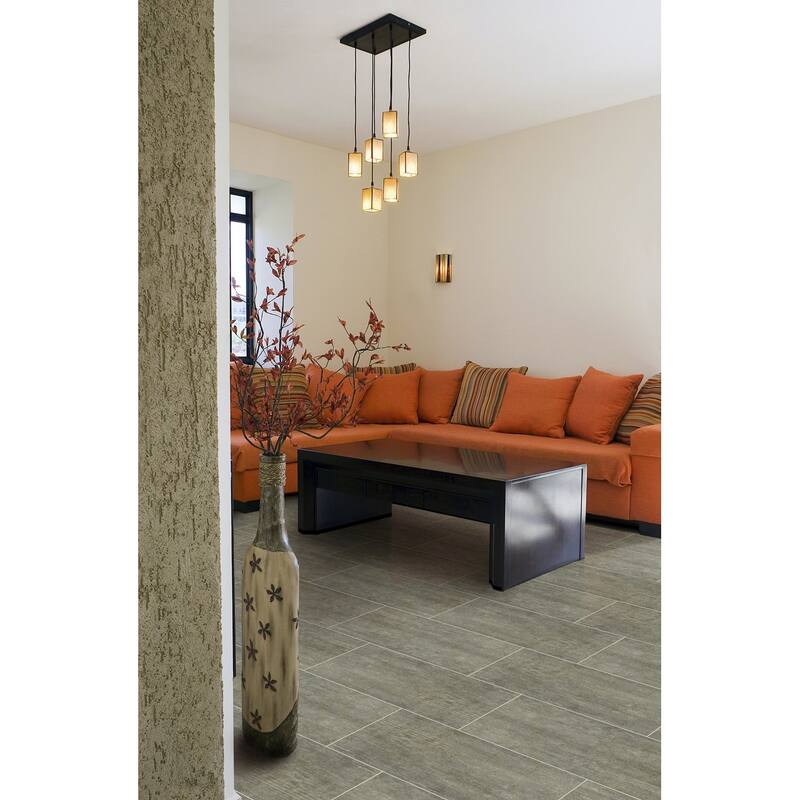 Ackland AKNPTGRO12X24M-PL Grove - 12" x 24" Porcelain Solid Floor Tile