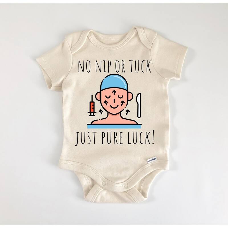 Plastic Surgeon Doctor - Baby Boy Girl Clothes Infant Bodysuit Funny Cute Newborn - Natural - 0-3M