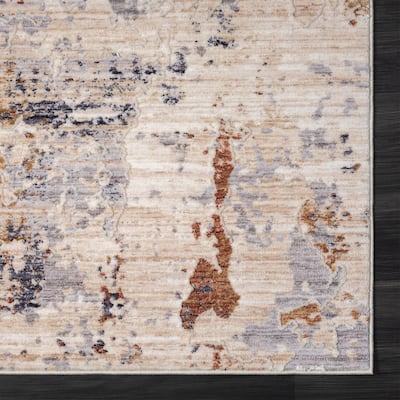 Abstract Area Rug - 5' x 8'