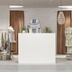 preview thumbnail 23 of 30, Modern L-Shaped Reception Desk Reception Table Secretary Table Working