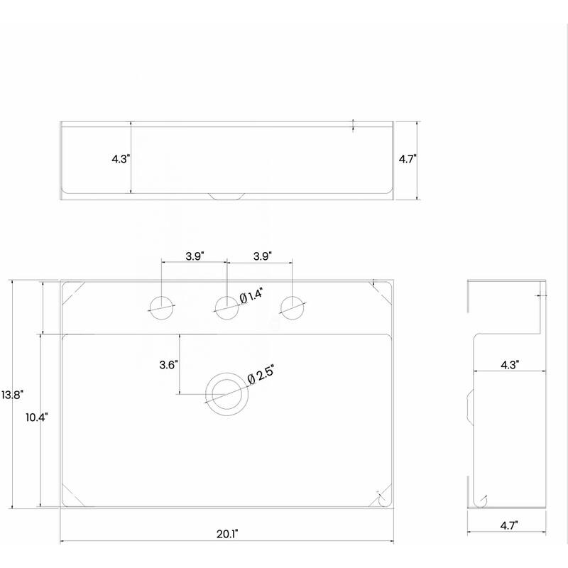 Sophisticated Bathroom Vanity with Integrated Sink and Ample Storage