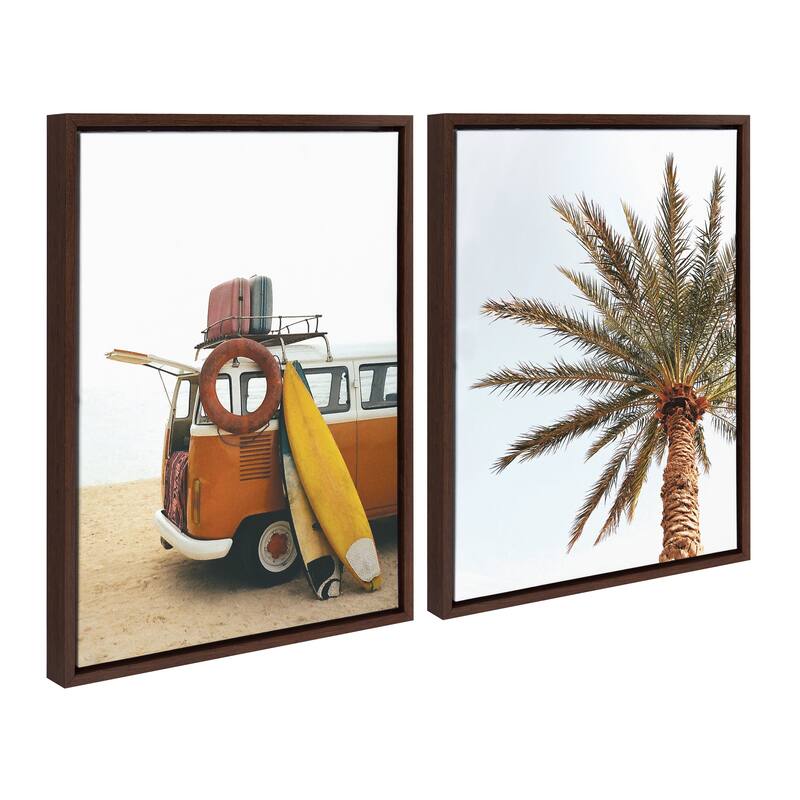 Kate and Laurel Sylvie Surfboard Set by The Creative Bunch Studio