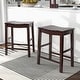 preview thumbnail 17 of 18, Tarala Farmhouse Counter Height Stool (Set of 2) by Furniture of America