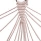 preview thumbnail 6 of 5, Outdoor Cotton Hanging Rope Air/Sky Chair Swing beige
