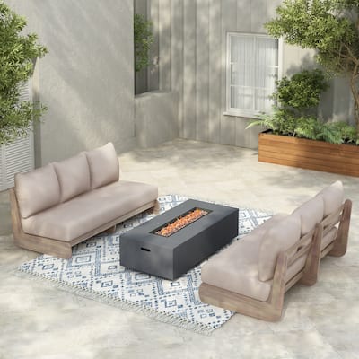Christopher Knight Home - Marigold Acacia Wood Outdoor 3-Seater Sofa
