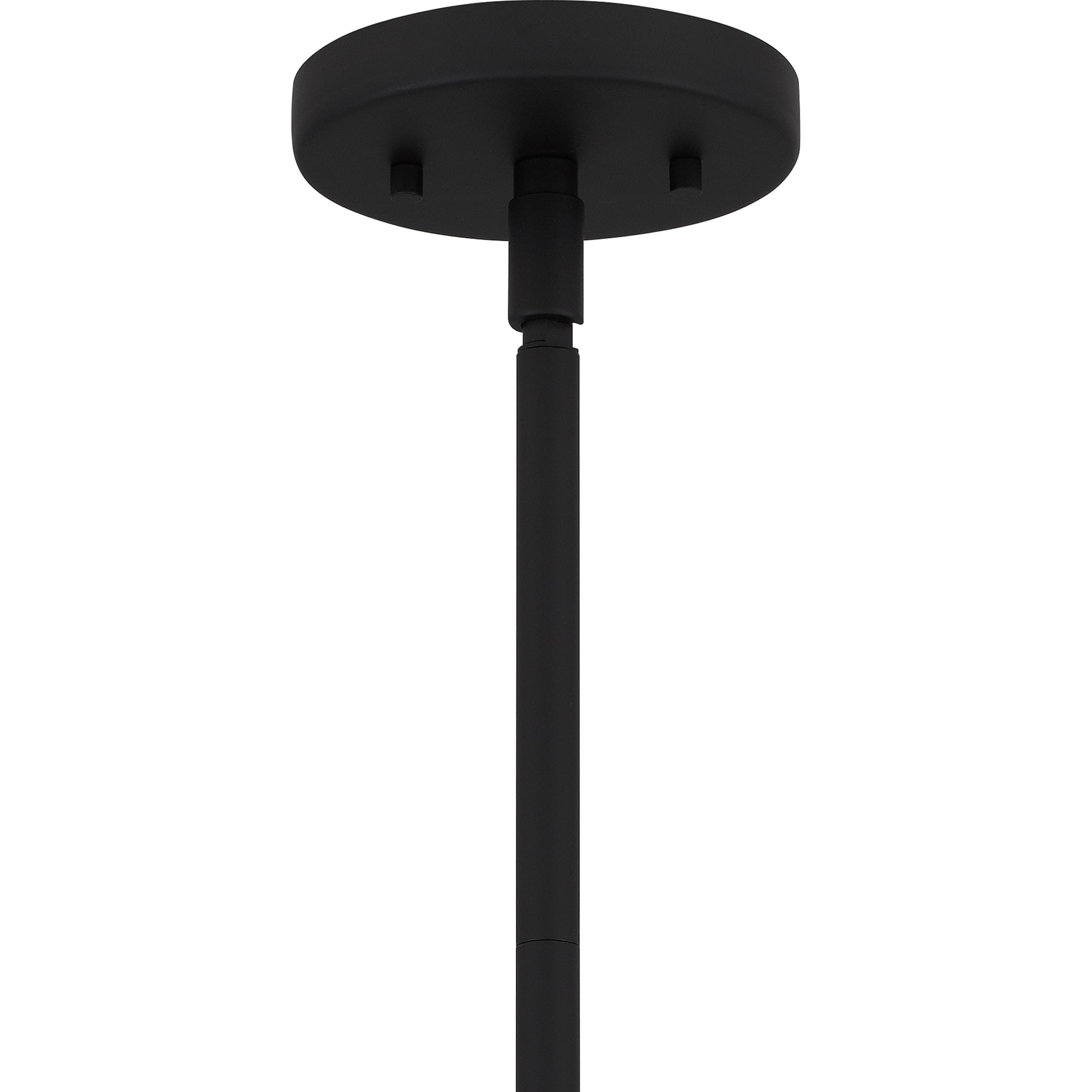 Lucy 5-Light Matte Black Chandelier - Overstock - 40402641