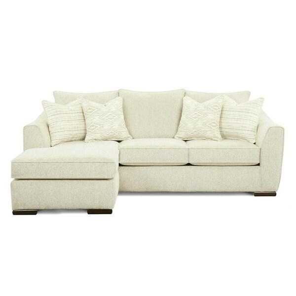 Vibrant vision oatmeal chaise store sofa