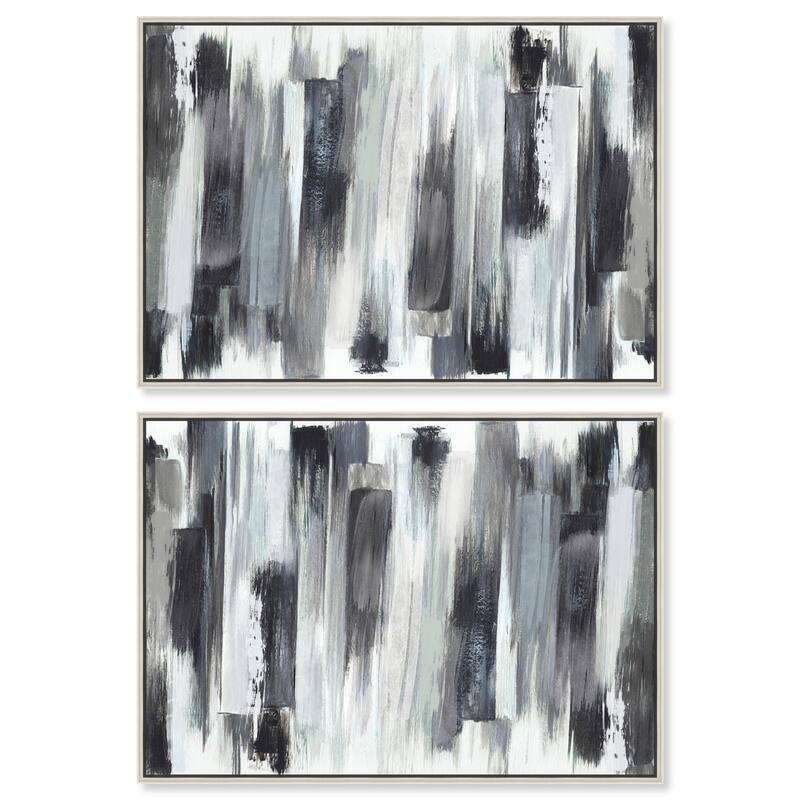 Simple Pink Look Canvas by Art Remedy - 10" x 15" - Gold