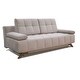 preview thumbnail 4 of 22, Modern Serena Pine Wood Sleeper Sofa, Velvet Pillow Top Arm Sofa for Room Decor, Sofa Bed Furniture, Queen Size Sofa