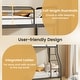 preview thumbnail 20 of 19, Space-Saving Twin Over Full Bunk Bed with Ladder, Full-Length Guardrails, Modern Design