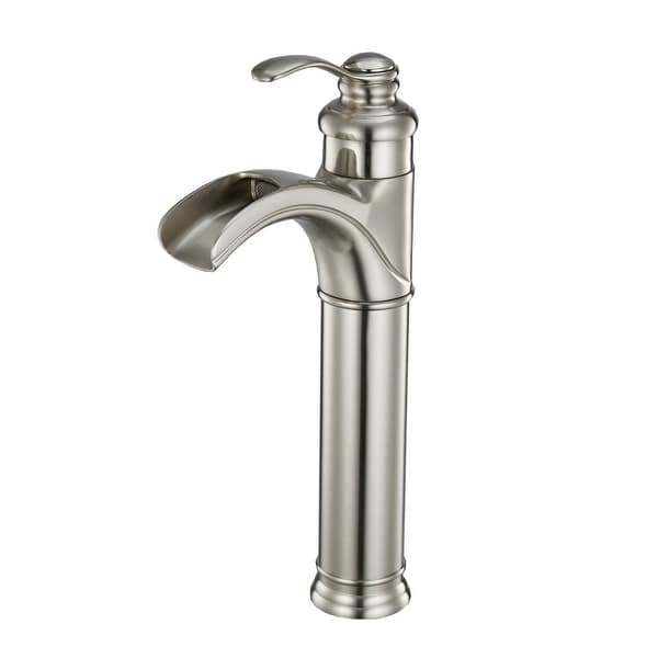 slide 1 of 18, Vibrantbath Waterfall Bathroom Vessel Sink Faucet Commercial