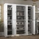 preview thumbnail 2 of 57, Palace Imports 65" 100% Solid Wood Shaker Pantry Cabinet