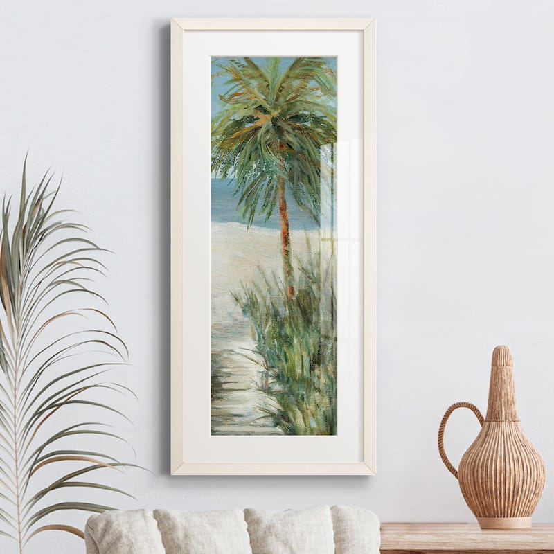 Beach Walk II-Premium Gallery Framed Print